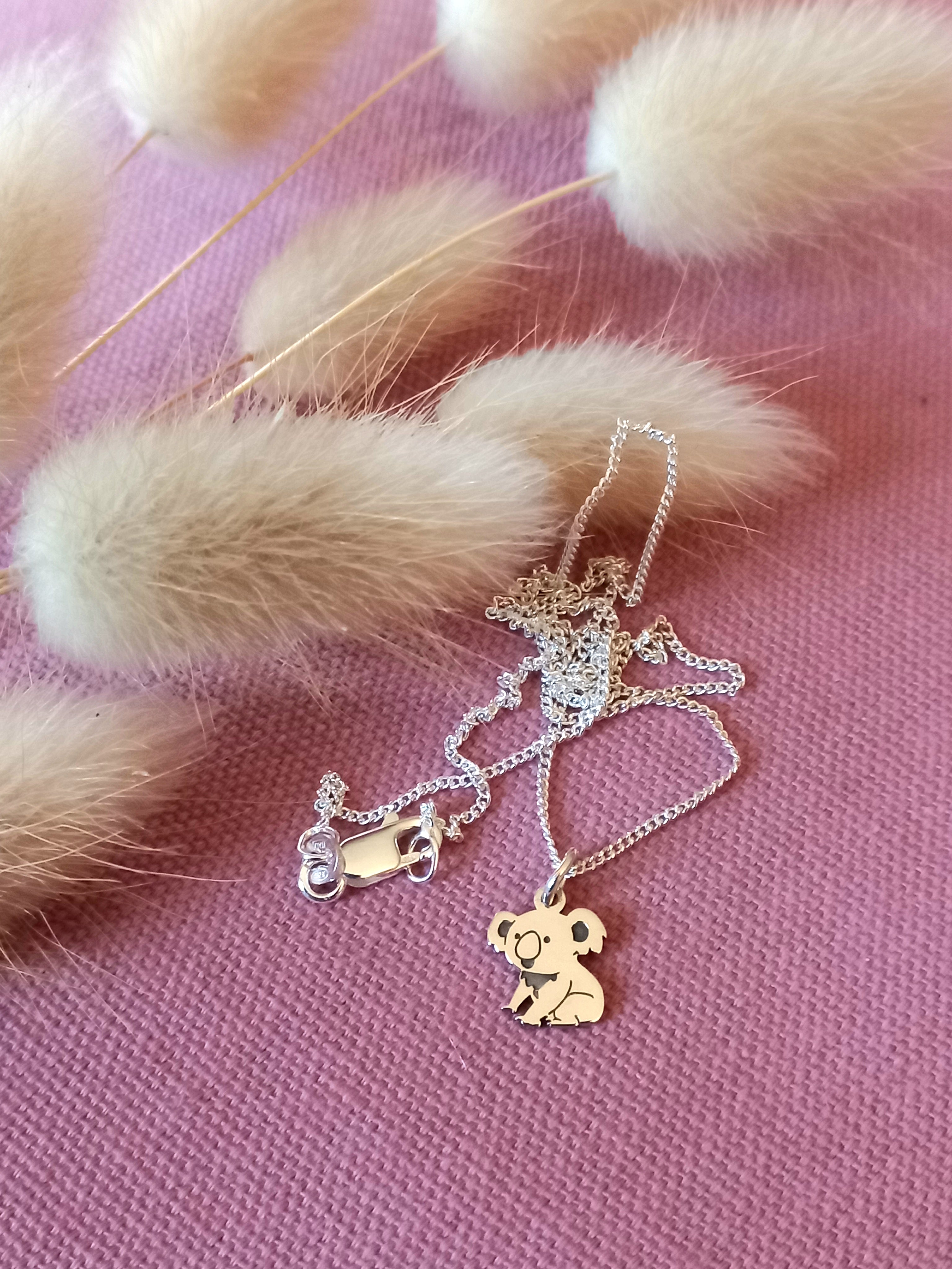 Koala cutout pendant