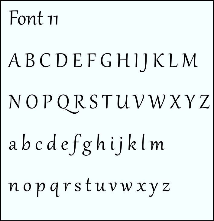 Minimalist name/word ring