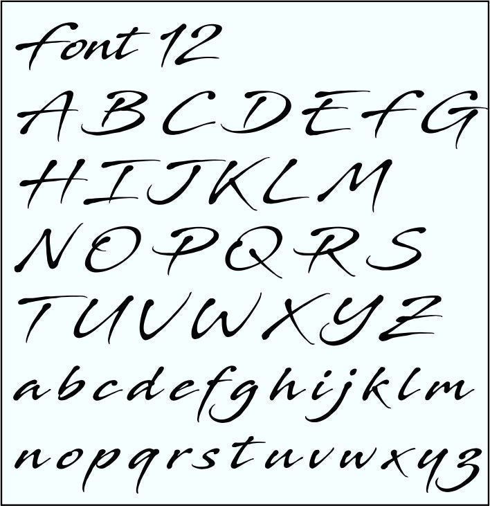 Minimalist name/word ring