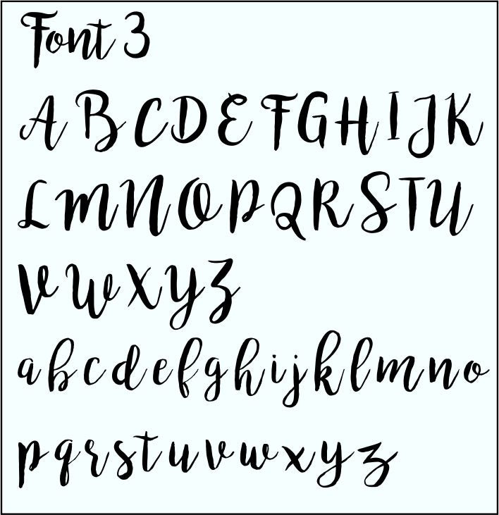 Minimalist letter ring