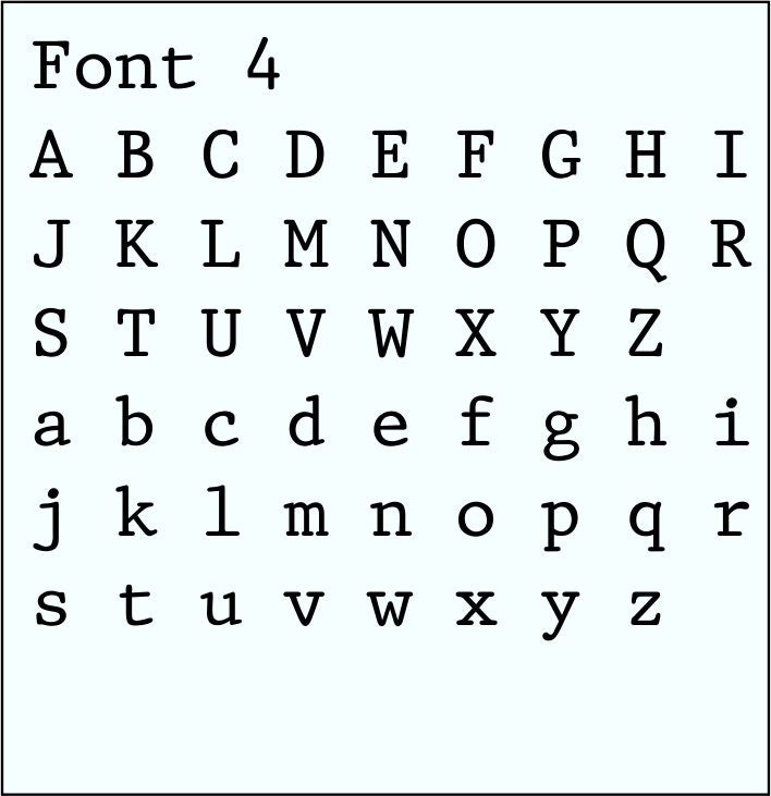 Minimalist letter ring