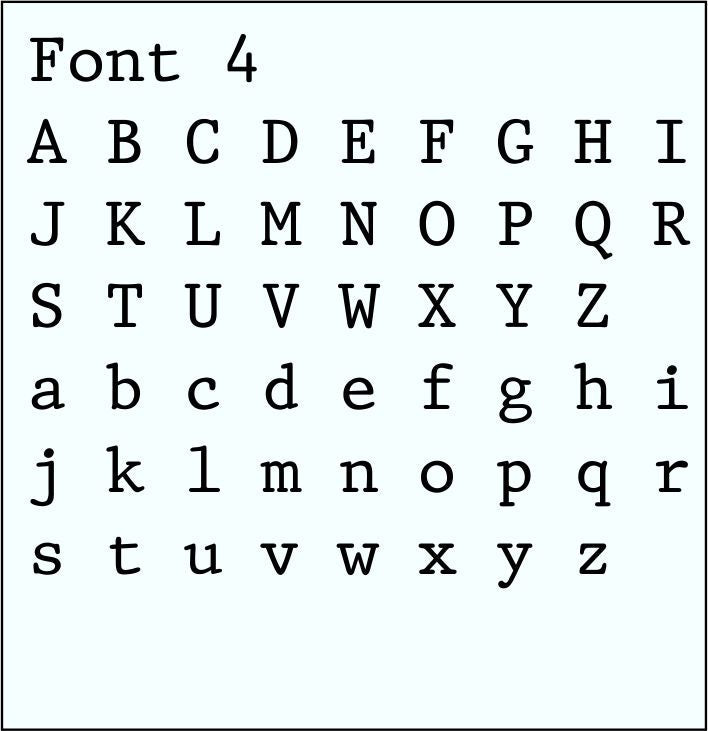 Minimalist name/word ring