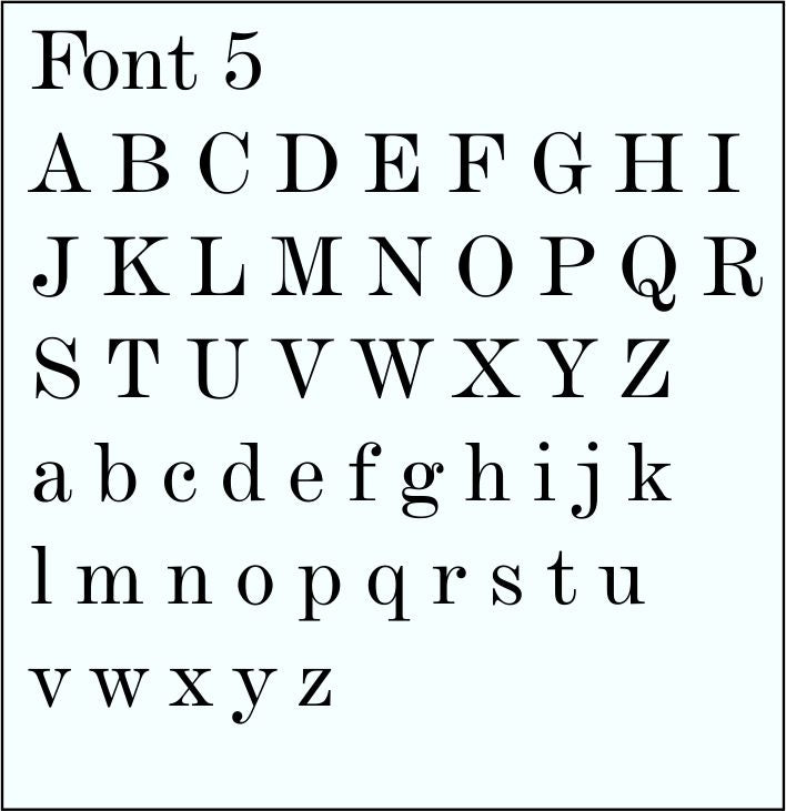 Minimalist letter ring