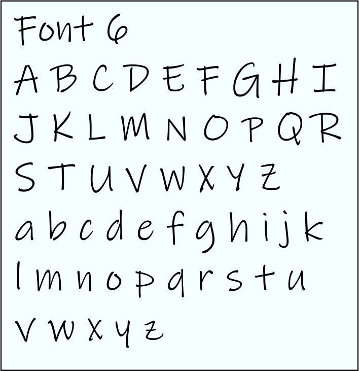 Minimalist name/word ring