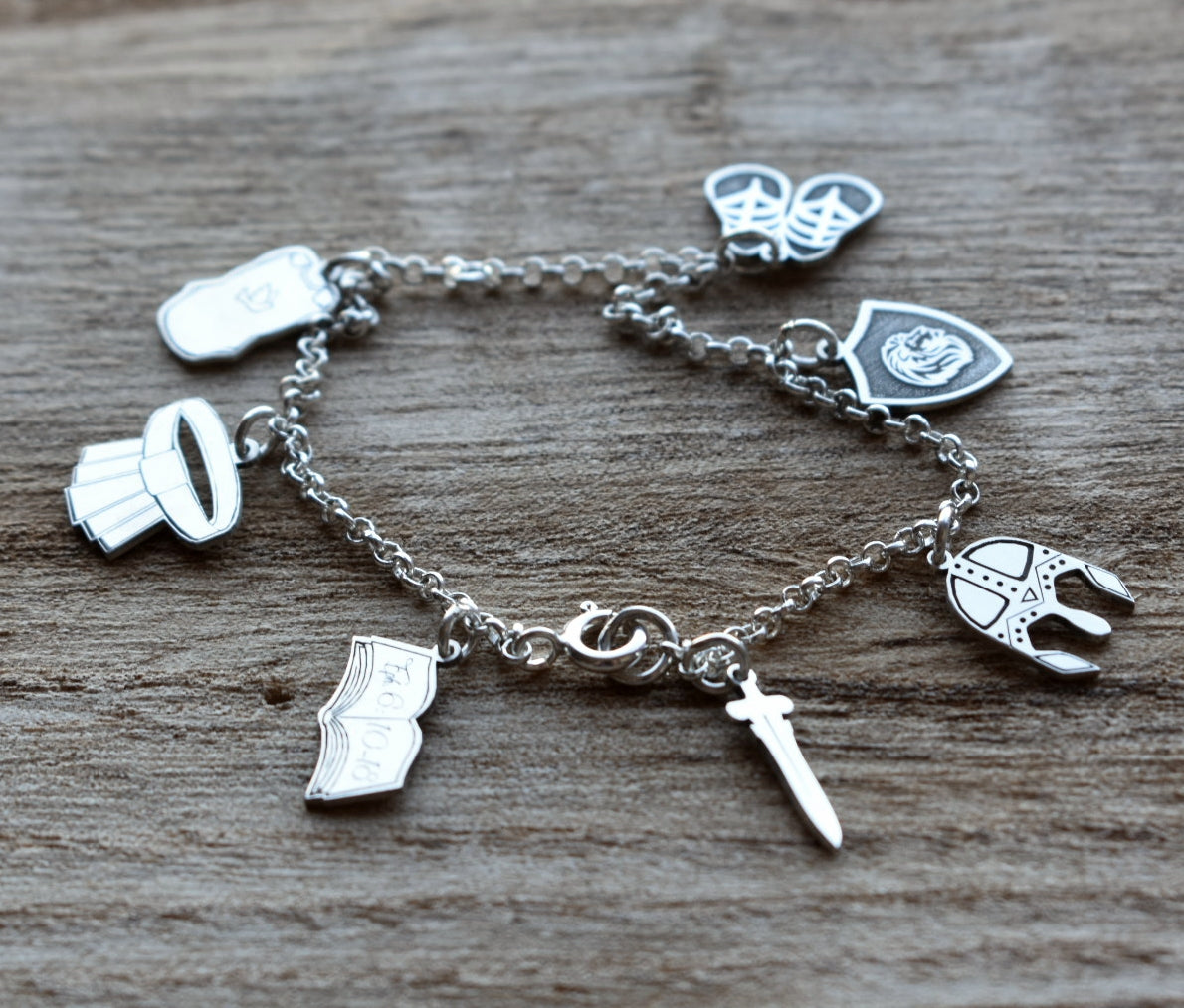 Christian armour bracelet