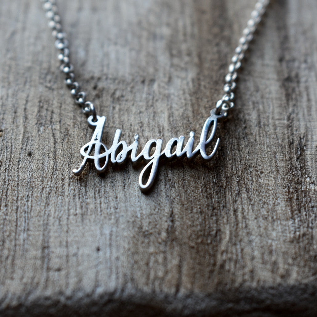 Name necklace