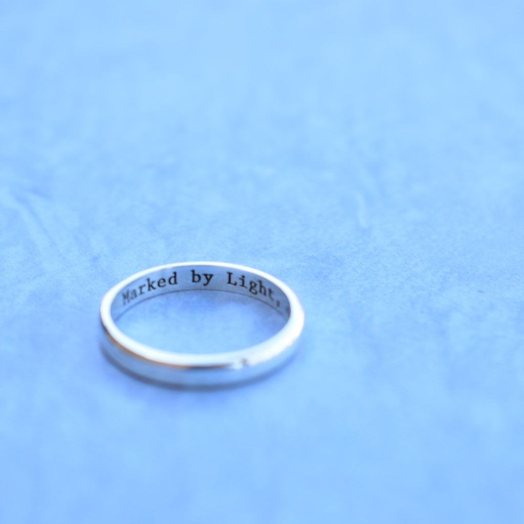 Inside engraved band