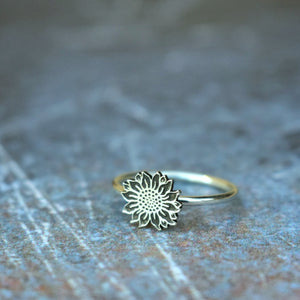 Sunflower ring