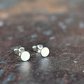 Petite disc studs