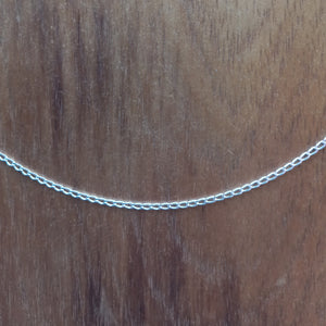 Cheval chain - sterling silver