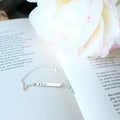 Faith Hope Love bar bracelet