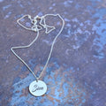 Name Disc Pendant