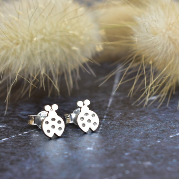 Ladybug studs - small