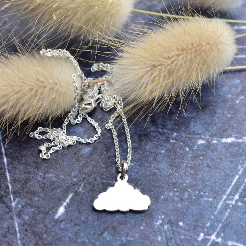 Cloud cutout pendant