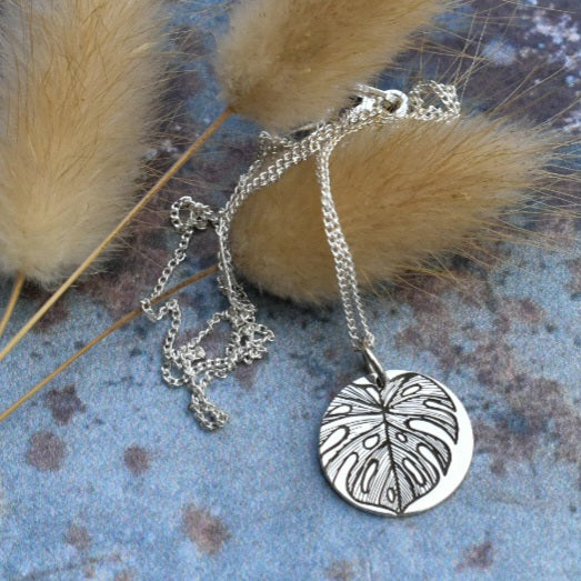Leaf disc Pendant