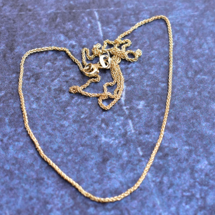 Wheat chain - 9ct gold
