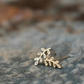 Leaf cutout studs