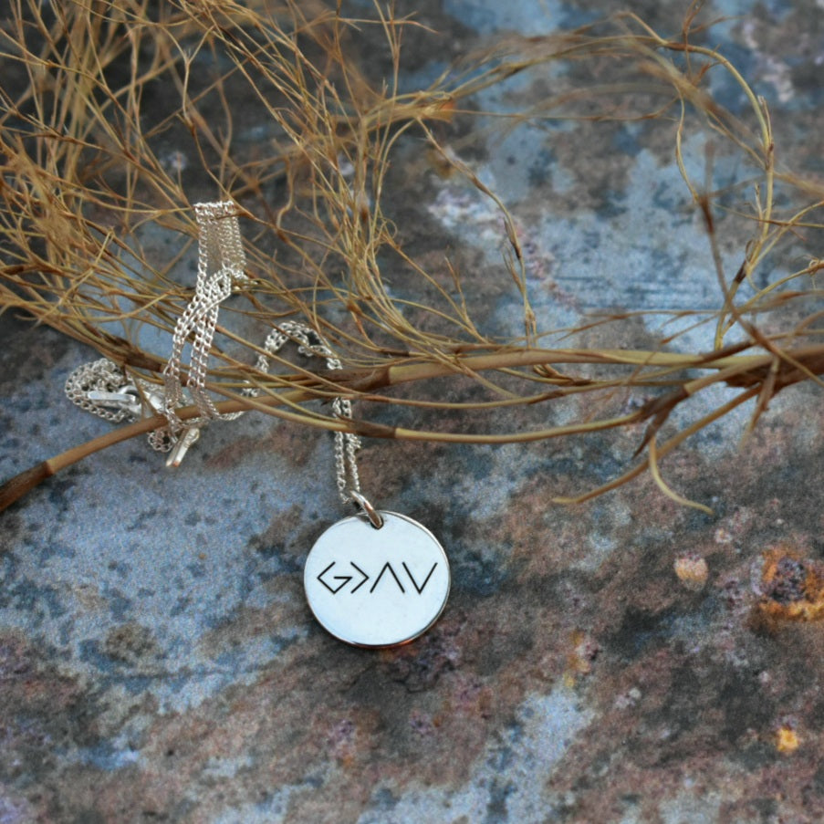 God is greater Pendant