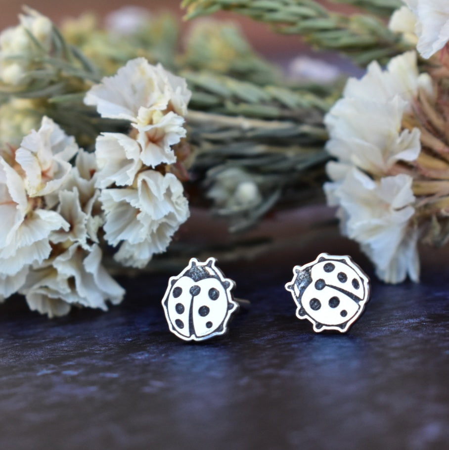Ladybug studs