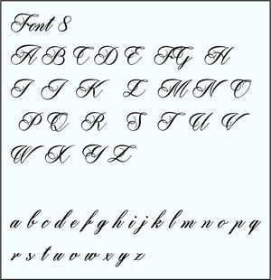 Cutout letter pendant