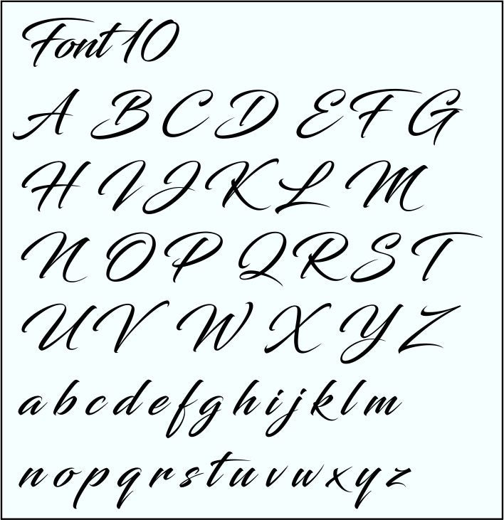 Engraved letter disc pendant